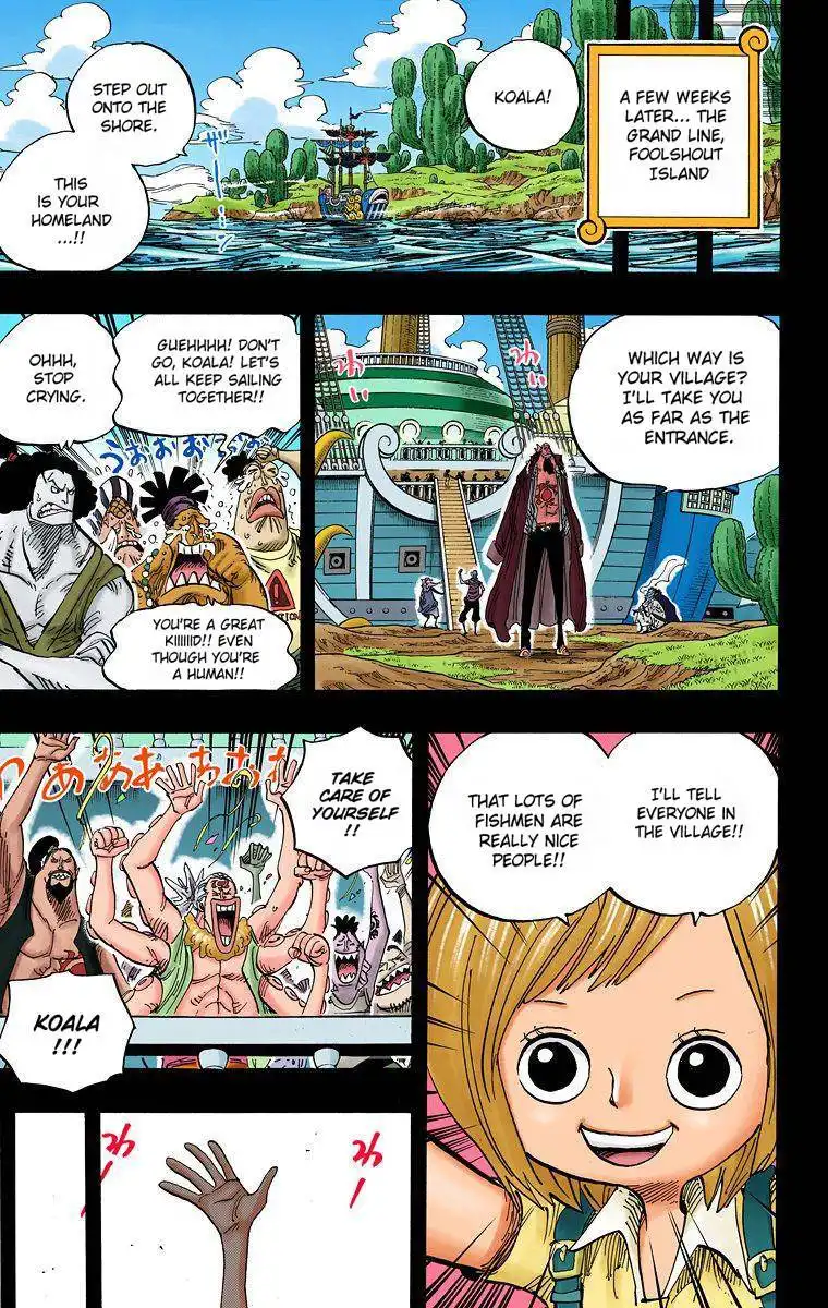 One Piece - Digital Colored Comics Chapter 695 8